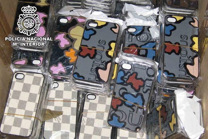 Intervienen artículos piratas