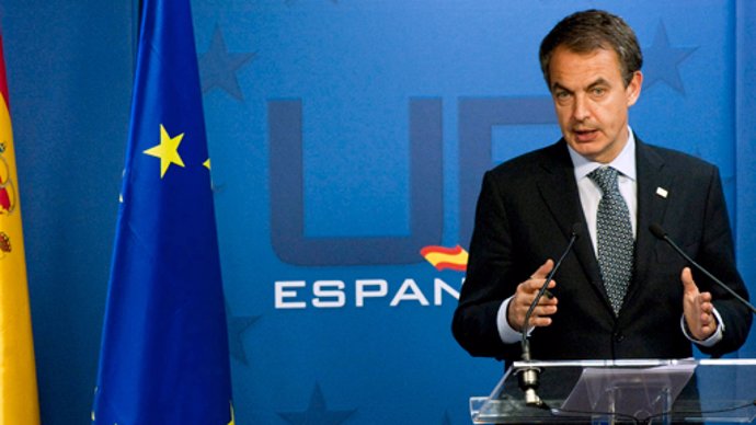 Zapatero en rueda de prensa tras el Consejo Europeo 