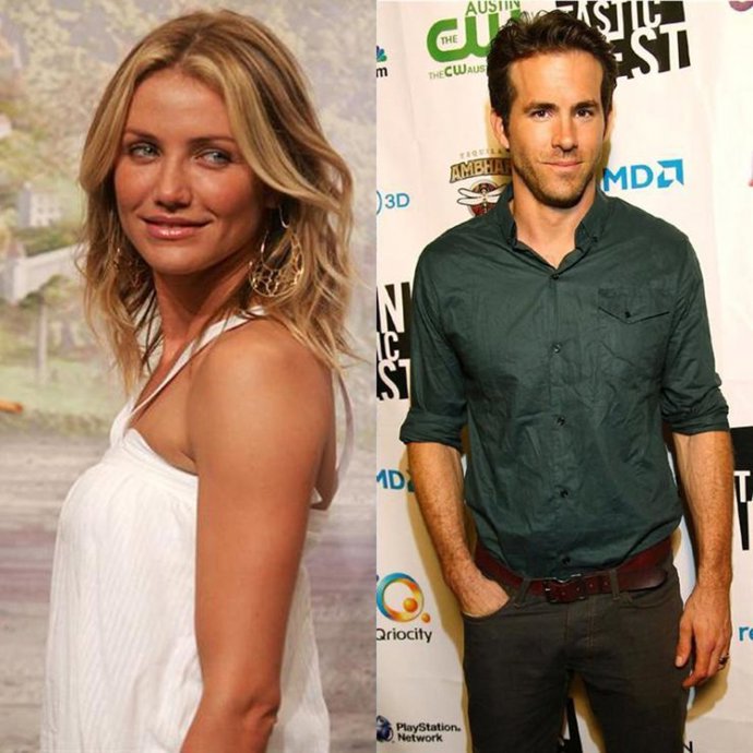 Ryan Reynolds y Cameron Diaz
