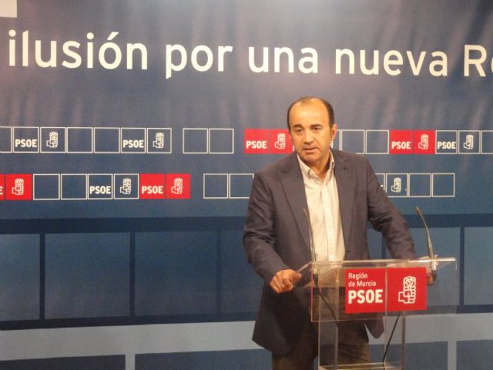 Pedro López, candidato PSOE a la Alcaldía de Murcia