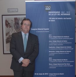 Javier Guerrero Arias, presidente del Consejo General del Notariado