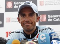 Ciclismo/Volta.- Contador (Saxo Bank): "Se suponía que era un día de transición, pero ha sido muy exigente"
