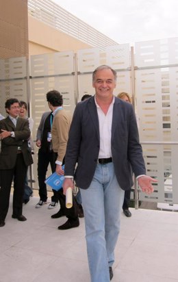 González Pons a su entrada a la Convención del PP en Toledo