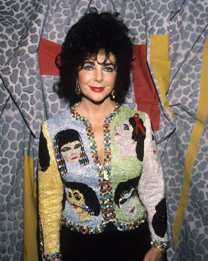 Posado de Elizabeth Taylor 
