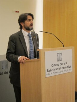  El portavoz parlamentario de CiU, Oriol Pujol