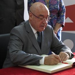 El presidente del Senado, Javier Rojo