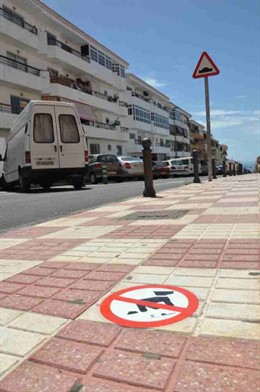 Pegatina de prohibición