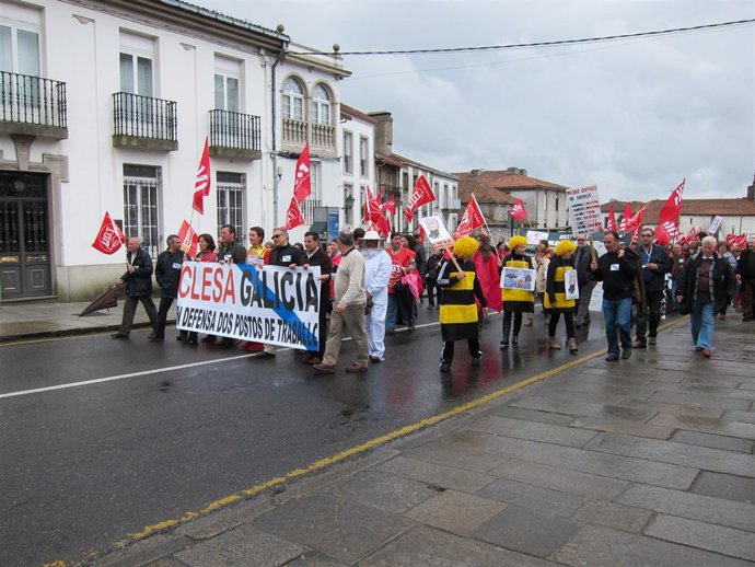 Manifestación Clesa