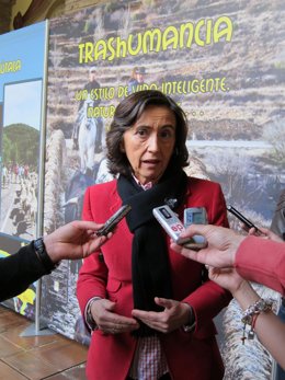 Ministra de Medio Ambiente y Medio Rural y Marino, Rosa Aguilar