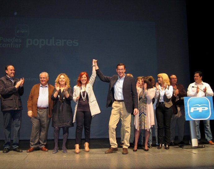 Clemente con Carmen Jávega