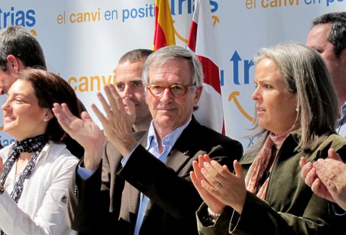 Trias en el acto 'Festa del joc net' celebrado en la Estació del Nord