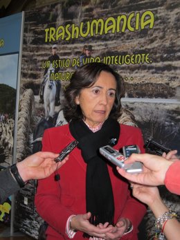 Ministra de Medio Ambiente y Medio Rural y Marino, Rosa Aguilar