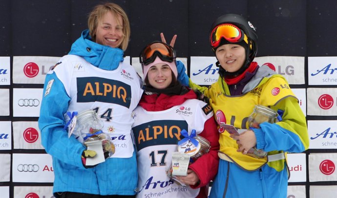 Castellet en el primer escalón del podio