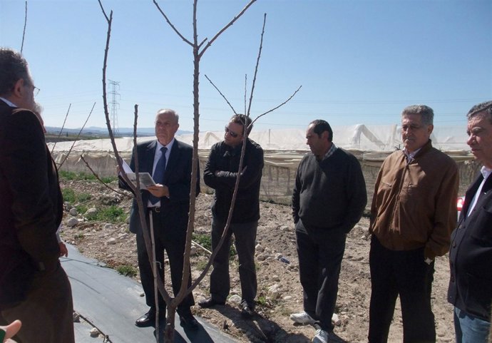Visita a la finca experimental de Campotejar
