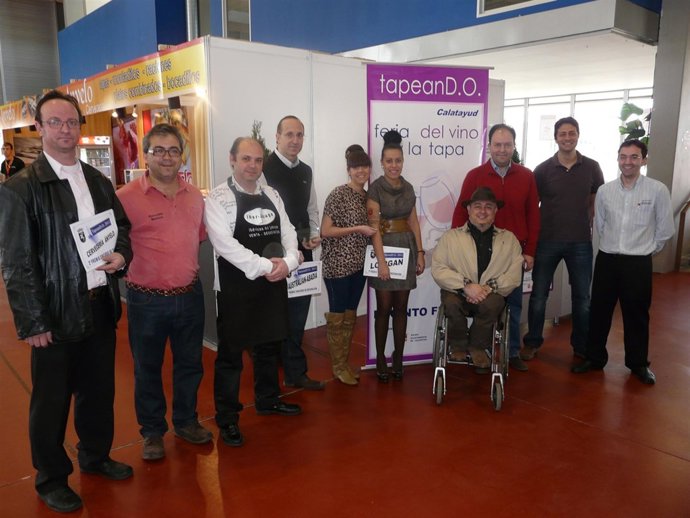 Premiados en la feria TapeanD.O. de Calatayud