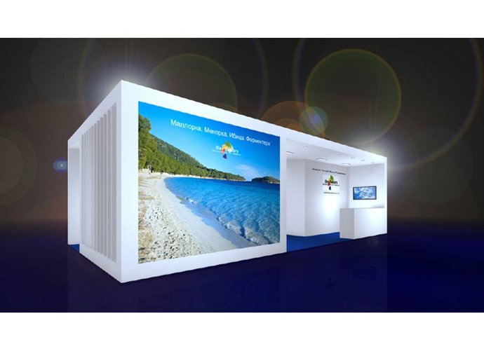 Stand de Baleares en Moscú 