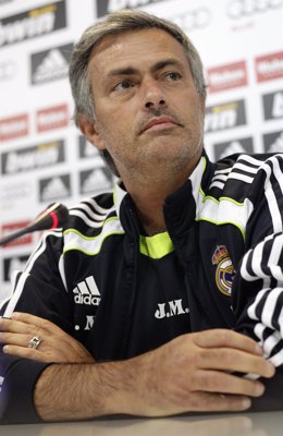 El técnico del Real Madrid, Jose Mourinho