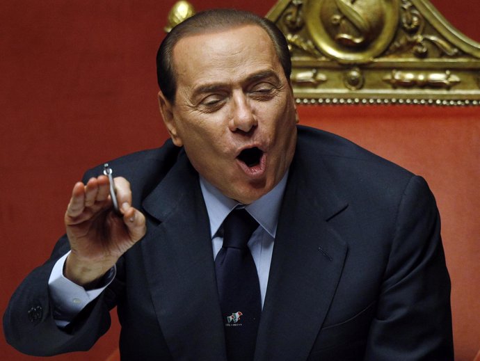 Silvio Berlusconi, primer ministro de Italia