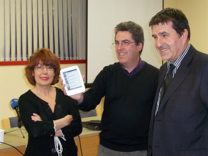 Presentación del libro electrónico en Zaragoza