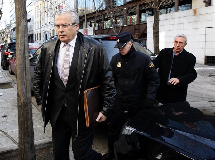 Comparecencia de Baltasar Garzón en el TS