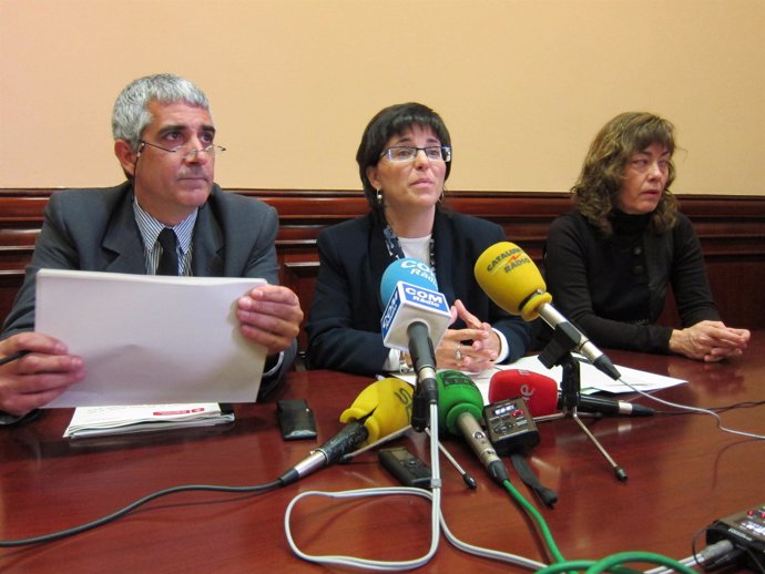 La concejal de Mujer y Juventud, Elsa Blasco, durante la presentación del Plan