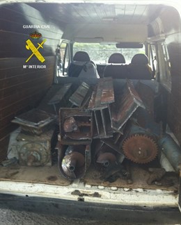 NOTA DE PRENSA + FOTOGRAFIA. GUARDIA CIVIL