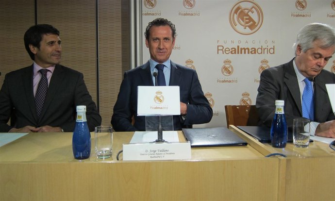 Jorge Valdano, acto de la Fundación