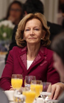 Elena Salgado en un desayuno de Europa Press - KPMG