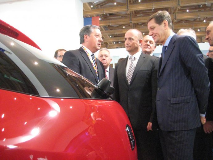 Ramón Paredes, Miguel Sebastián y Alexander Zhukov