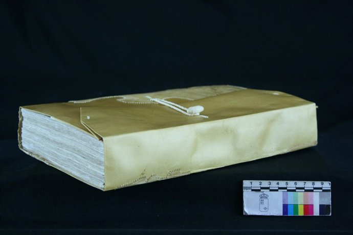 Imagen de uno de los documentos restaurados