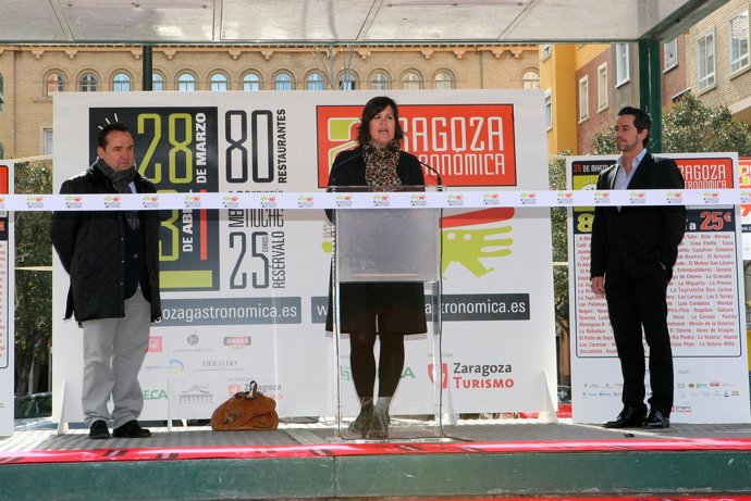 Inauguración Zaragoza Gastronómica