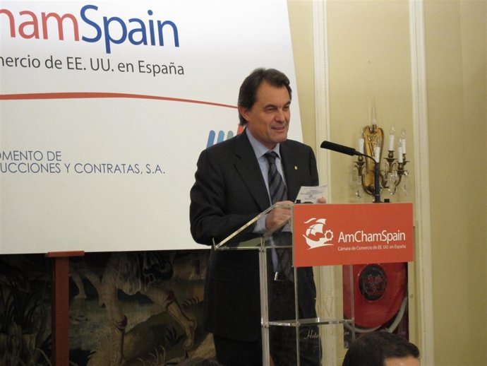 El presidente de la Generalitat, Artur Mas