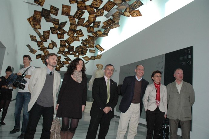 Díaz Trillo junto al presidente de la Diputación de Almería, Juan Carlos Usero (