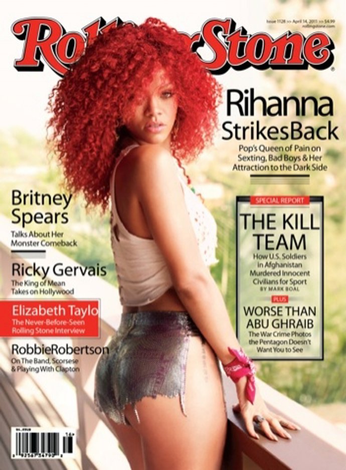 Rihanna en la portada de Rolling Stone