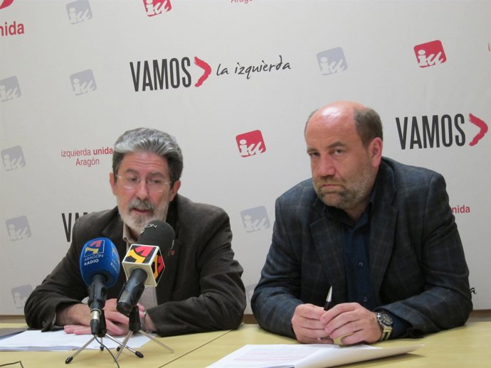 Barrena y Alonso en la sede