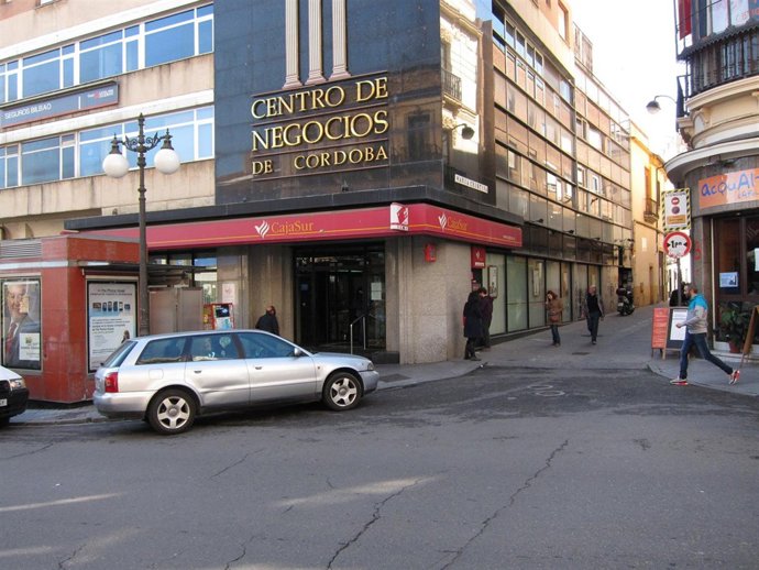 Una sucursal de CajaSur en la capital cordobesa