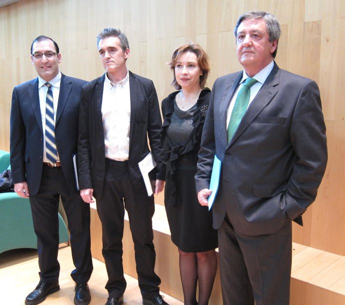 Los participantes en las jornadas jurídicas 'Por el diálogo'