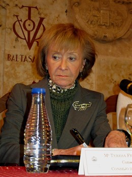 De la Vega, durante su intervención en el Foro Cultural Fray Luis de León
