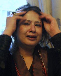 Al Obaidi, mujer libia que denunció ser violada por soldados de Gadafi