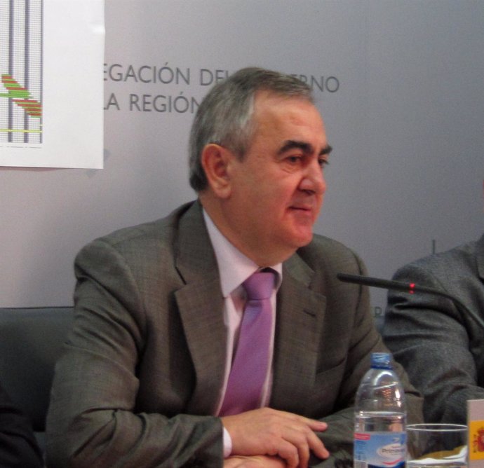 El delegado del Gobierno en la Región de Murcia, Rafael González Tovar