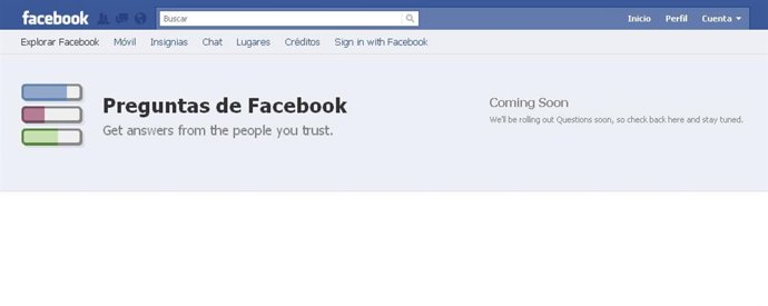 Nueva función de Facebook, 'Questions'