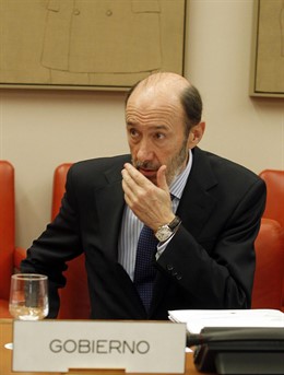 Primer plano de Alfredo Pérez Rubalcaba