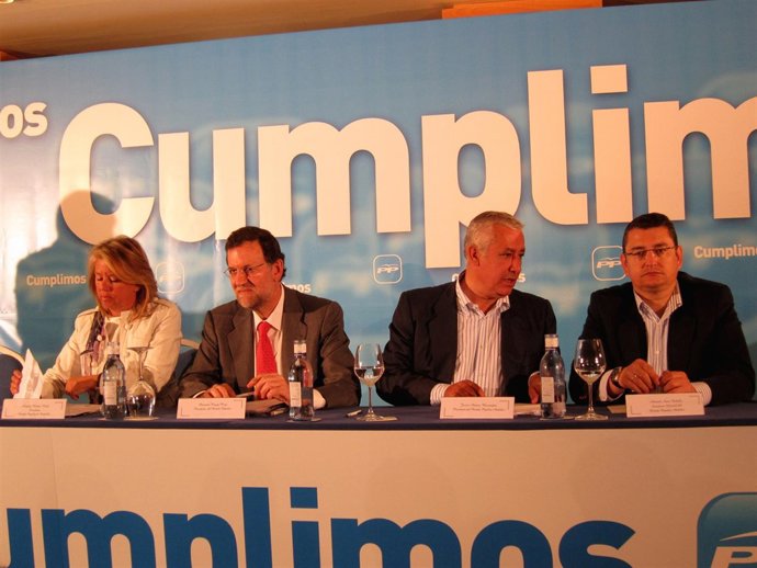 Rajoy y Arenas en Marbella