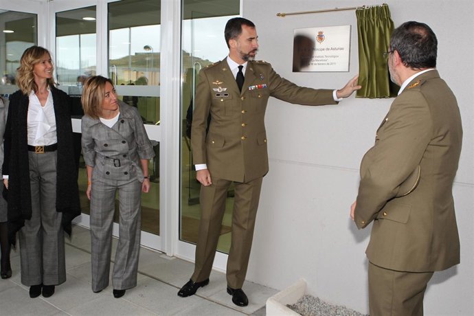 El Príncipe en la Inauguración del Instituto Tecnológico La Marañosa