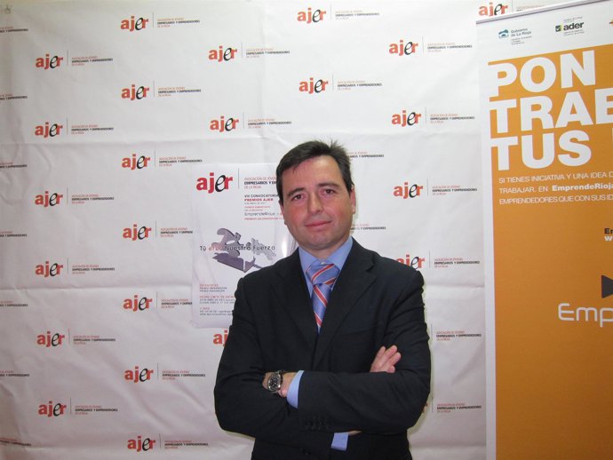 El presidente de AJER, Angel Martínez Lledó