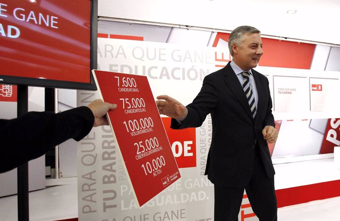 José Blanco abre la precampaña electoral