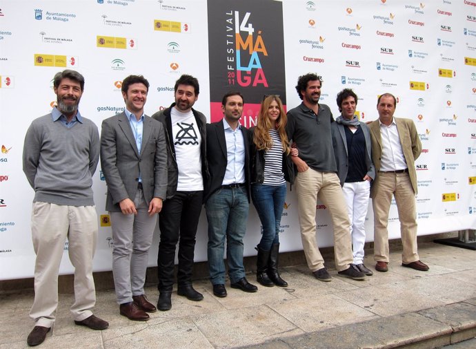 Equipo de la película Amigos presentada en el Festival de Cine de Málaga