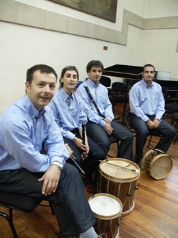 Banda de txistularis