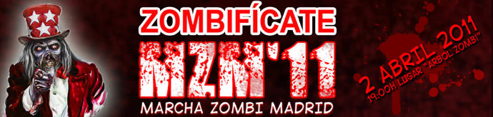 Marcha zombi Madrid 2011