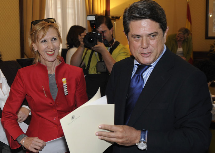 Rosa Díez y Federico Trillo